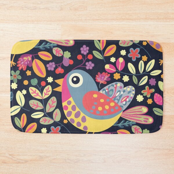 Item preview, Playful Bird Pattern designed and sold by Furbulous Faces.