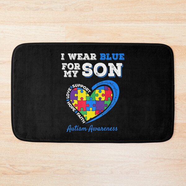 Item preview, I Wear Blue For My Son Autism Awareness Mom Dad Parents designed and sold by Galactic-Sketch.