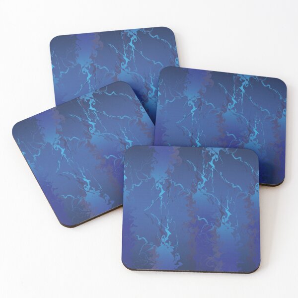 Item preview, Blue gradient abstract texture wallpaper designed and sold by KC-DESIGN.
