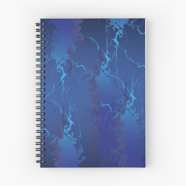 Item preview, Blue gradient abstract texture wallpaper designed and sold by KC-DESIGN.