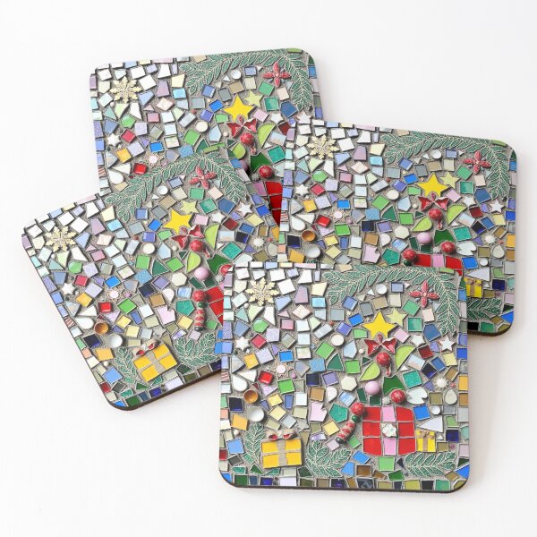 Item preview, Christmas mosaic designed and sold by GasconyPassion.