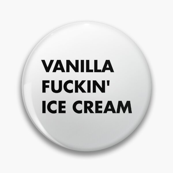Item preview, vanilla ice cream - black lettering designed and sold by Hans-Rollschuh.