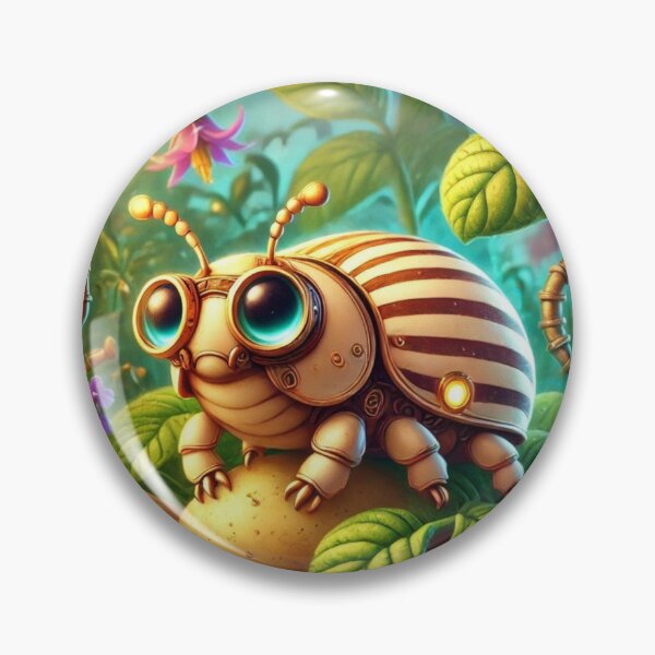 Item preview, Steampunk Potato Beetle designed and sold by Sillytoe.
