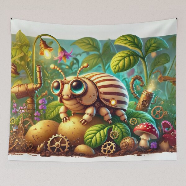Item preview, Steampunk Potato Beetle designed and sold by Sillytoe.