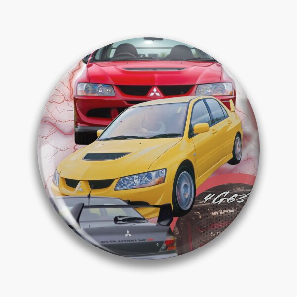 Item preview, Mitsubishi Evo 8 Vintage Design designed and sold by car-cartoons.