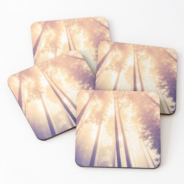 Item preview, Trees in a misty forest designed and sold by sumners.