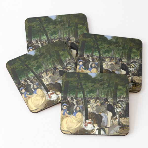 Item preview, Édouard Manet : Music in the Tuileries Garden (1862) designed and sold by YNTDigitalHouse.