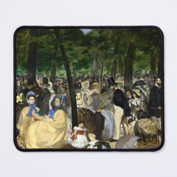 Item preview, Édouard Manet : Music in the Tuileries Garden (1862) designed and sold by YNTDigitalHouse.