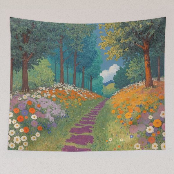 Item preview, Gustav Klimt Bauerngarten designed and sold by maniacfitness.