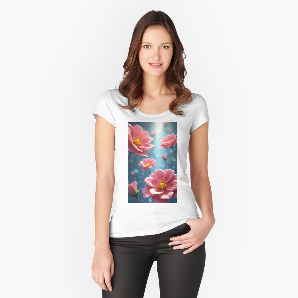 Item preview, Fitted Scoop T-Shirt designed and sold by PlokGaming.