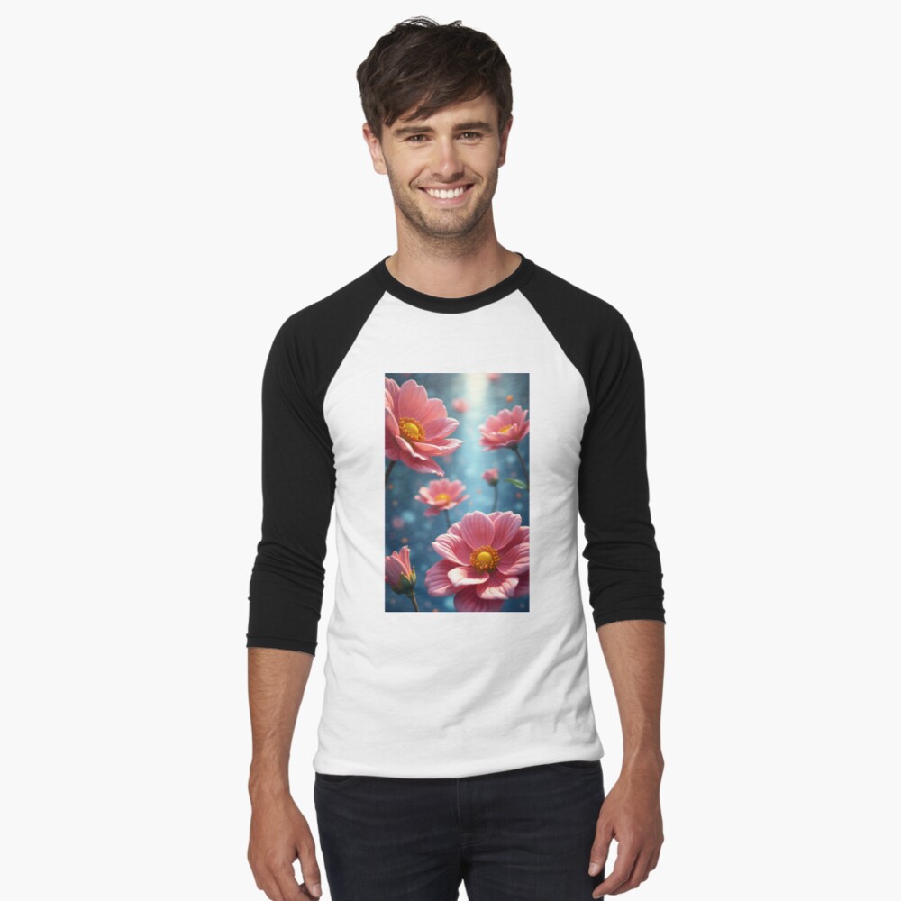 Item preview, Baseball ¾ Sleeve T-Shirt designed and sold by PlokGaming.