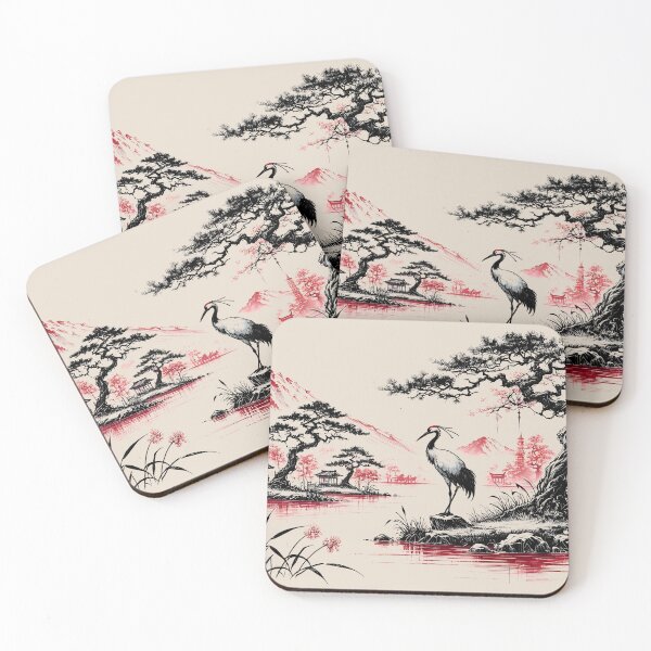 Item preview, Japanese Cranes designed and sold by Thunderbelts.