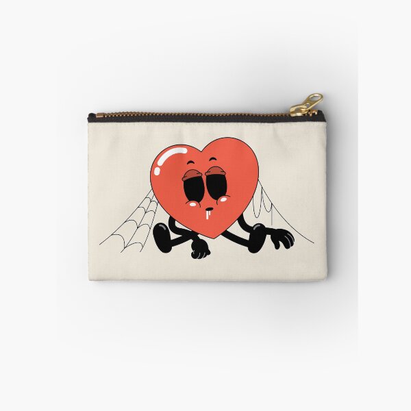 Item preview, Cartoon Red Emotionless Heart Character designed and sold by sararoom.