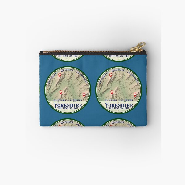 Item preview, Yorkshire Three Peaks Challenge Yorkshire Dales Hiking Sticker T-Shirt 01 designed and sold by OuterShellUK.