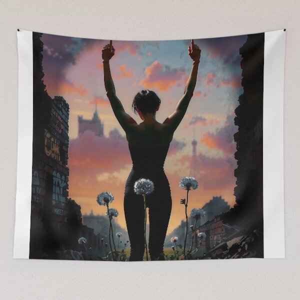 Item preview, Hope Blooms Amidst Ruins designed and sold by PanoramaPrints.