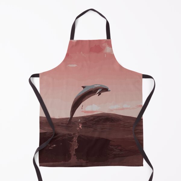 Item preview, Dolphin Illustration - Red Sunset designed and sold by OG-Graphics.