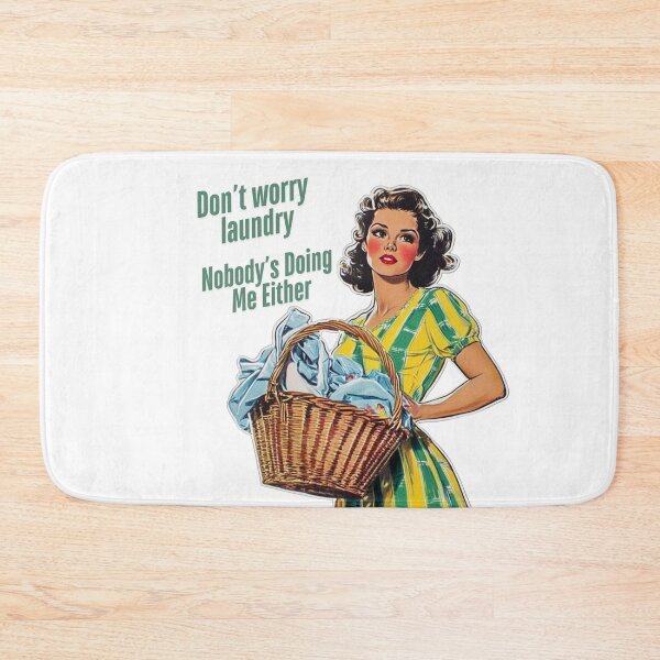 Item preview, Don't Worry Laundry Nobody's Doing Me Either | T-Shirt designed and sold by NicolasGlowArt.