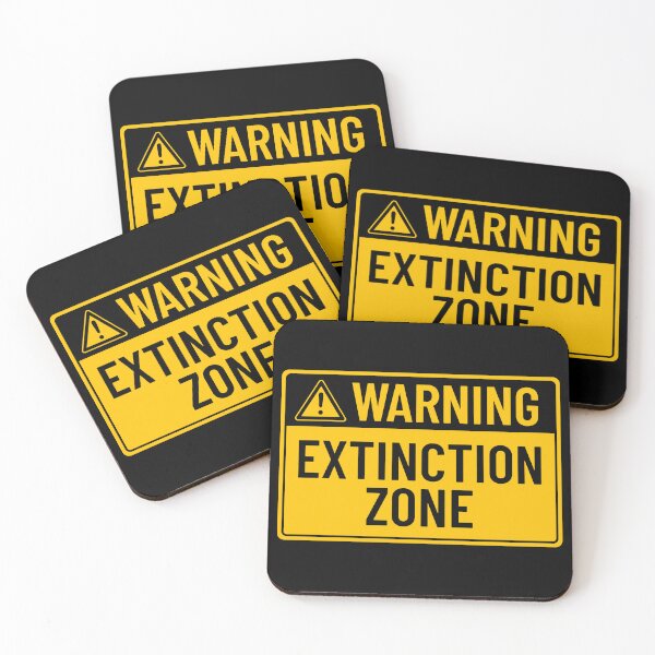 Aperçu de l'œuvre Attention : Zone d'extinction créée et vendue par mr-k-store.