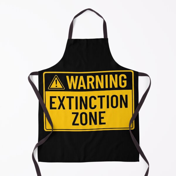 Item preview, Warning: Extinction Zone designed and sold by mr-k-store.