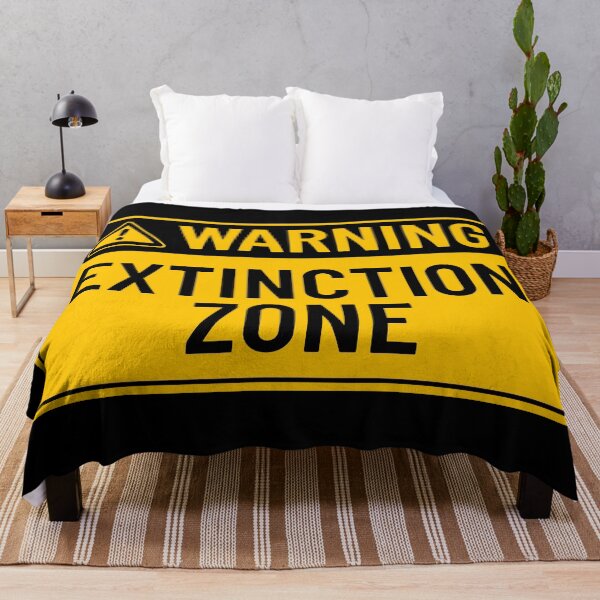 Item preview, Warning: Extinction Zone designed and sold by mr-k-store.