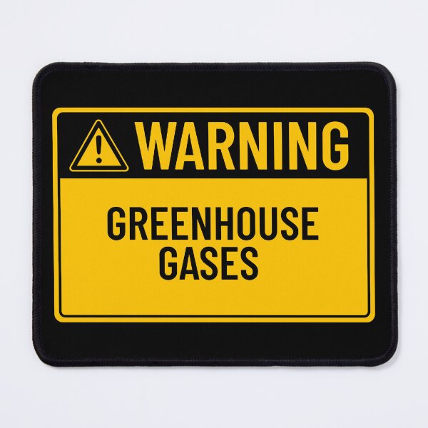 Item preview, Warning: Greenhouse Gases designed and sold by mr-k-store.