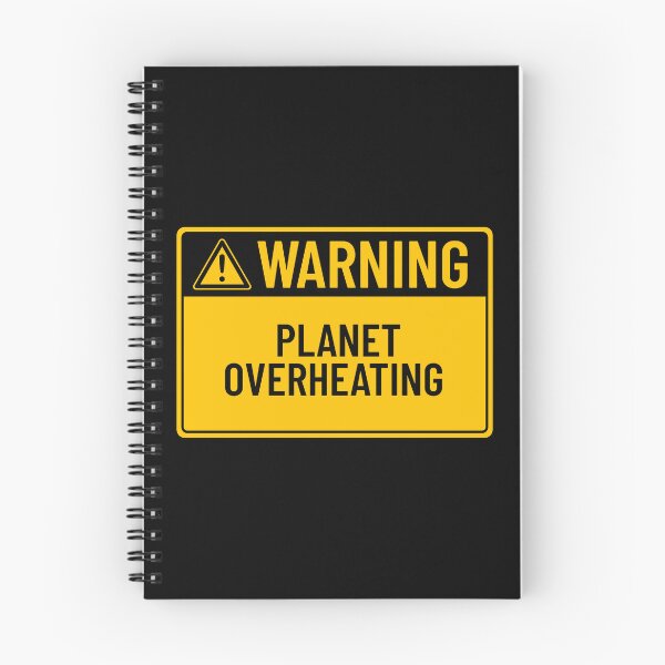Item preview, Warning: Planet Overheating designed and sold by mr-k-store.