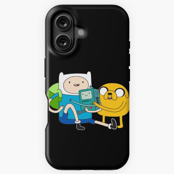 Vista previa del artículo con la obra «Finn Jake BMO», diseñado y vendido por plushism.