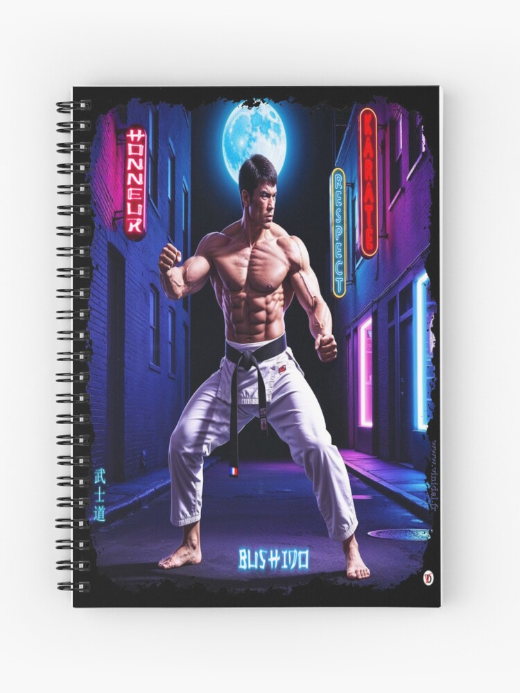 Aperçu 1 sur 3. Carnet avec l'œuvre BUSHIDO. créée et vendue par Vinidal.