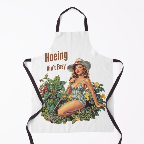 Item preview, Hoeing Ain't Easy T-Shirt designed and sold by NicolasGlowArt.