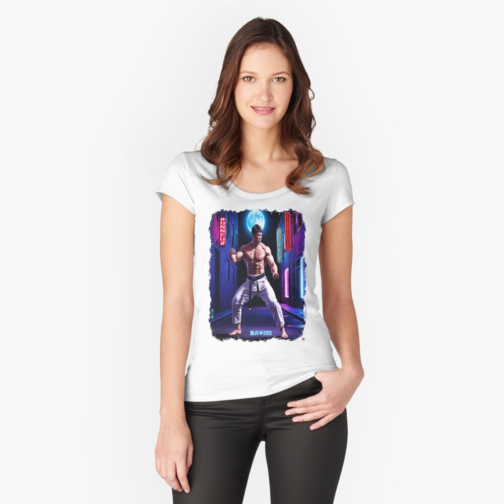 Aperçu de l'œuvre T-shirt échancré créée et vendue par Vinidal.