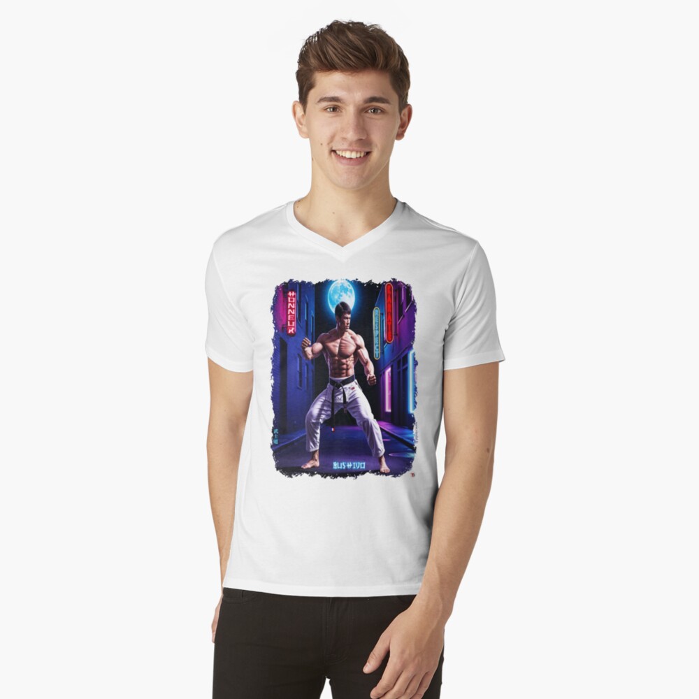 Aperçu de l'œuvre T-shirt col V créée et vendue par Vinidal.