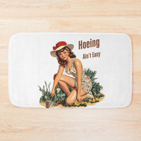 Item preview, Hoeing Ain't Easy | T-Shirt designed and sold by NicolasGlowArt.