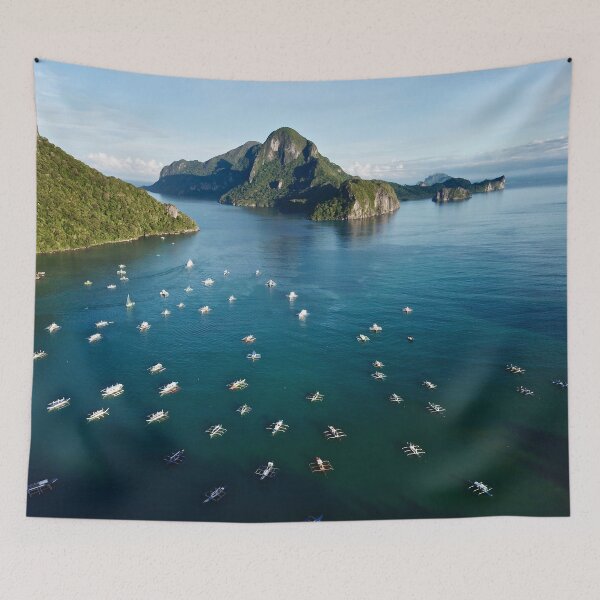 Item preview, A drone shot of the Philippines Islands from El Nido designed and sold by The-Drone-Man.