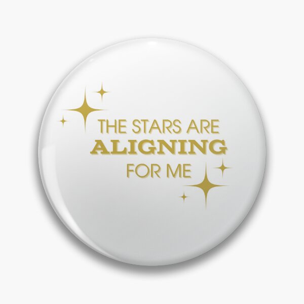 Item preview, The stars are aligning for me motivational quote for positive people designed and sold by CameltStudio.
