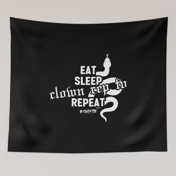 Item preview, EAT SLEEP (TAYLOR'S VERSION) designed and sold by HonestGangster.