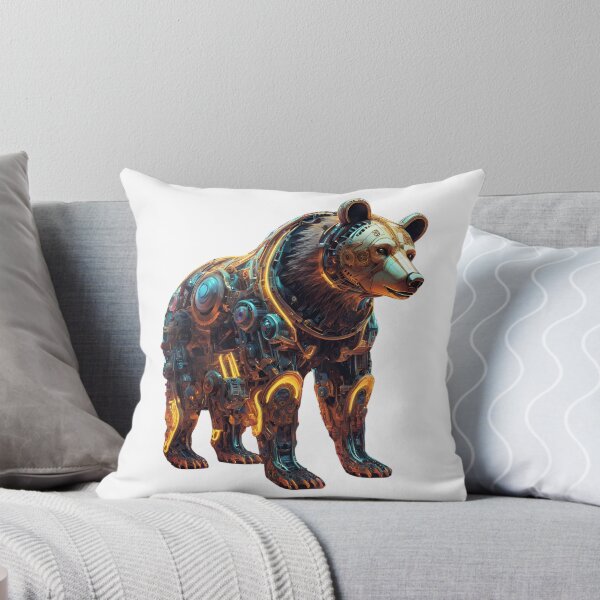 Item preview, The Bear is Cybernetic, Mechanical, Steampunk. designed and sold by Ant Category.