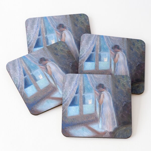 Item preview, Edvard Munch : The Girl by the Window (1893) designed and sold by YNTDigitalHouse.
