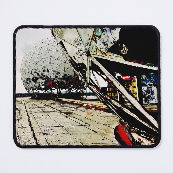 Item preview, Devils Mountain Berlin (Teufelsberg) (processed & oil painting effect) designed and sold by heinrich.