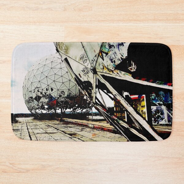 Item preview, Devils Mountain Berlin (Teufelsberg) (processed & oil painting effect) designed and sold by heinrich.