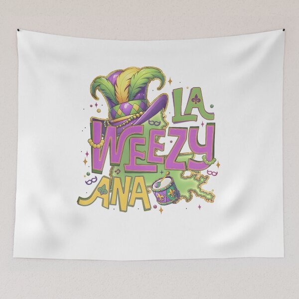 Item preview, La Weezy Ana Mardi Gras 2025 Fat Tuesday designed and sold by Galactic-Sketch.