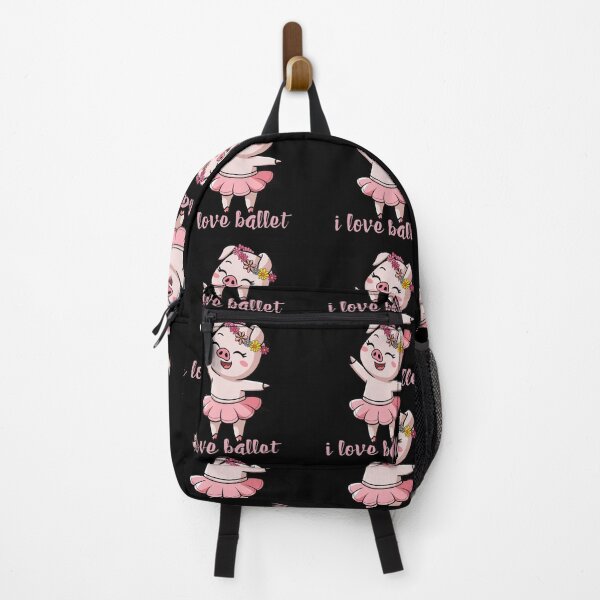 Item preview, Cute Pig Ballerina, Ballet Lover, Dance Lover, Tutu, I love ballet, Pointe Shoes, Ballet Girl designed and sold by KolorellaS.
