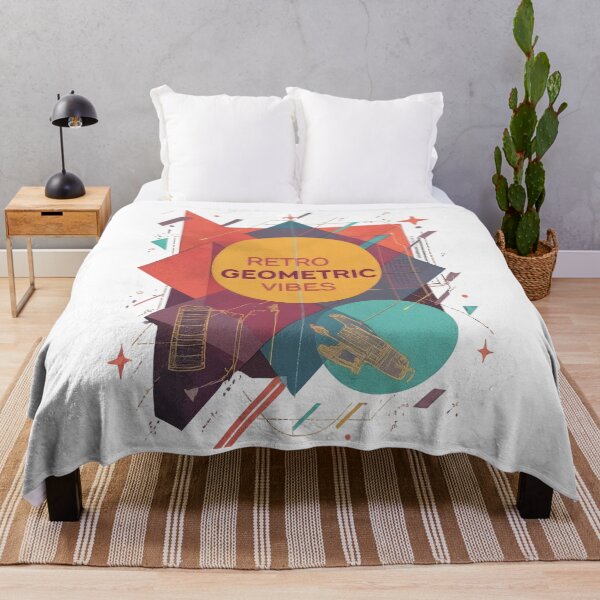 Item preview, Retro Geometric Vibes - Vintage 70s 80s Style with Vibrant Colors and Dynamic Figures - For T-Shirt, Hoodie and Other designed and sold by MUGpro.