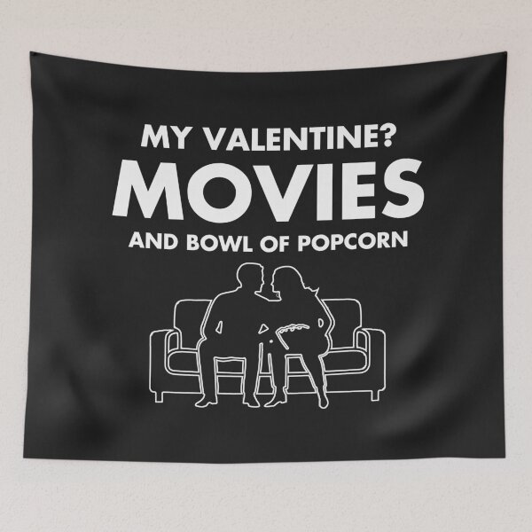 Item preview, My Valentine? Movies and Popcorn designed and sold by FlashCraft Design.