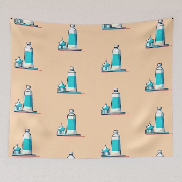 Item preview, Toothpaste Minimalism Art Style designed and sold by artofuniverse.
