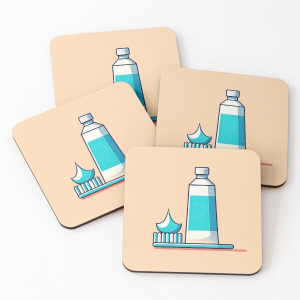 Item preview, Toothpaste Minimalism Art Style designed and sold by artofuniverse.