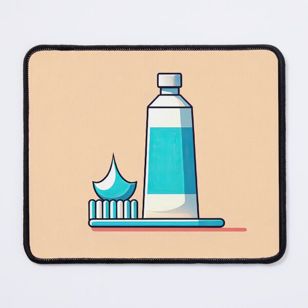 Item preview, Toothpaste Minimalism Art Style designed and sold by artofuniverse.