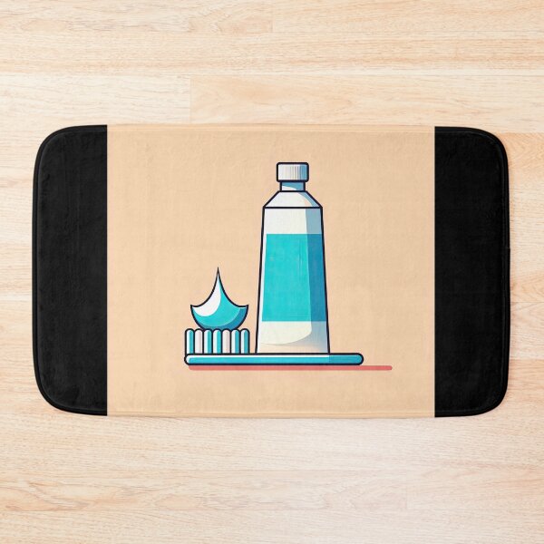 Item preview, Toothpaste Minimalism Art Style designed and sold by artofuniverse.