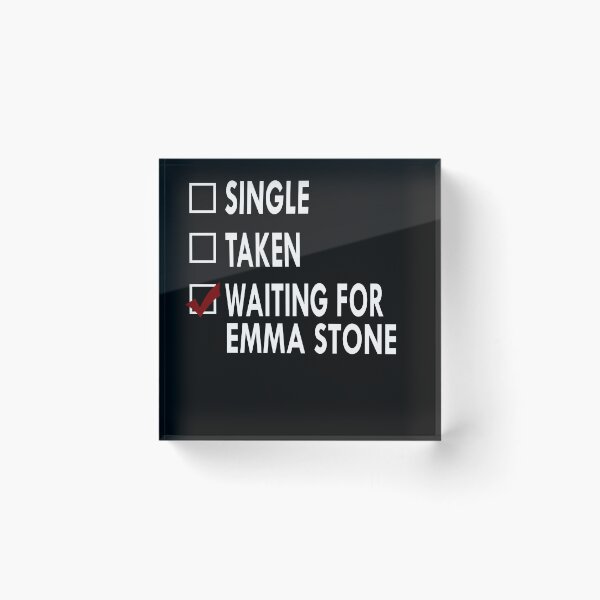 Item preview, Waiting for Emma Stone designed and sold by Sasya.