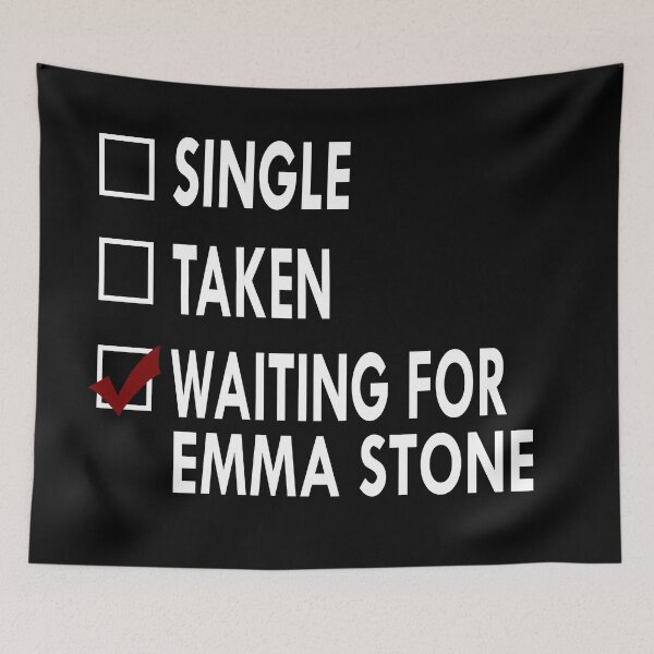 Item preview, Waiting for Emma Stone designed and sold by Sasya.