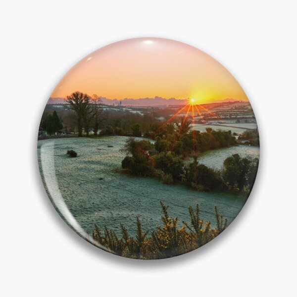 Item preview, Winter Sunrise seen from Dowth Tomb Ireland designed and sold by Marcin W Photography.